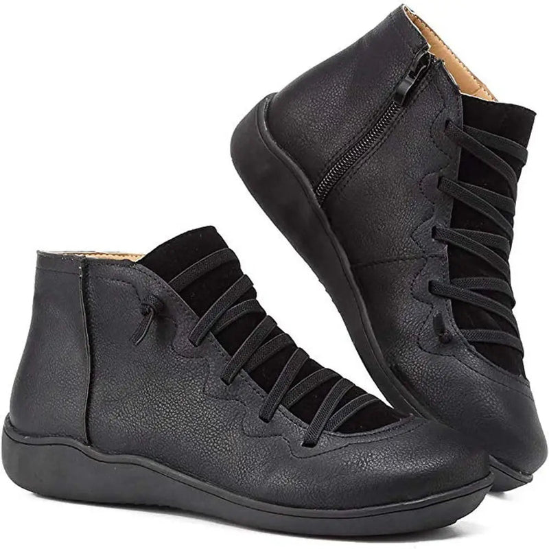 Bota Feminina Confortável Compra & Pronto Preto 41 